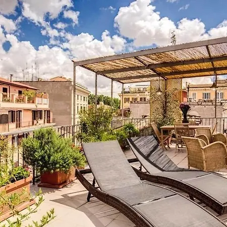 Trastevere Attic With Terrace * Рим