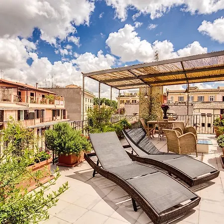 Trastevere Attic With Terrace Apartment *