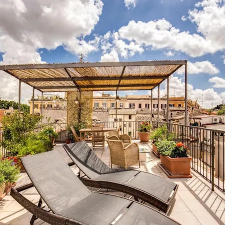 Trastevere Attic With Terrace * Rome
