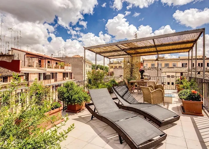 Trastevere Attic With Terrace * Рим